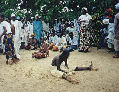 ...and landing safely seated